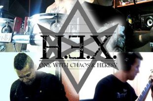 H.E.X.Presenta lyric-video «Deliverance»
