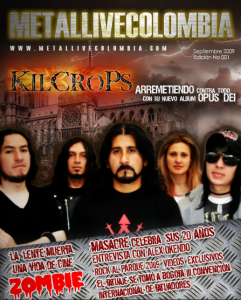Primera Edición revista virtual Metal Live Colombia