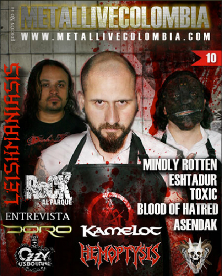 Edición 10 revista Virtual Metal Live Colombia