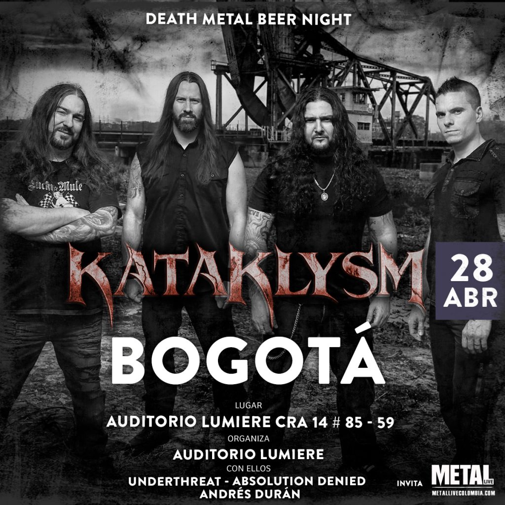 katakysm death metal beer night 2017