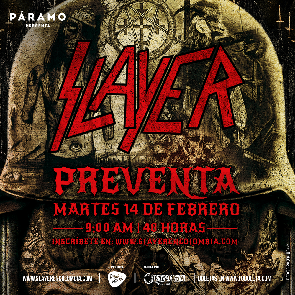 Preventa Slayer Colombia