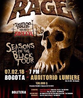 la Banda Rage llega por primera vez a Colombia
