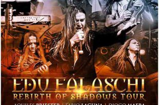 EDU FALASCHI (EX ANGRA) ESTARÁ EN COLOMBIA
