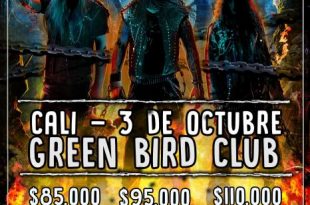 DESTRUCTION, LA ICÓNICA BANDA DE THRASH METAL ESTARÁ EN CALI
