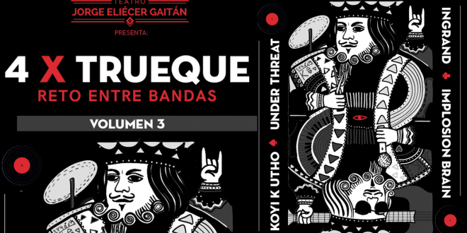Confirmado el 4 x Trueque presencial en el  teatro Jorge Eliécer Gaitán