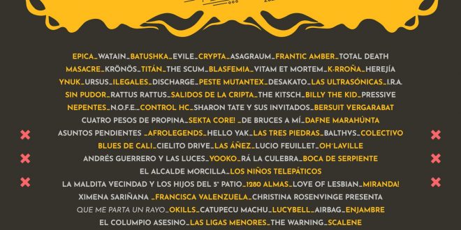 Confirmado el cartel final de Rock al Parque 2022