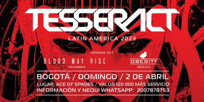 TESSERACT en Bogotá 2 de Abril